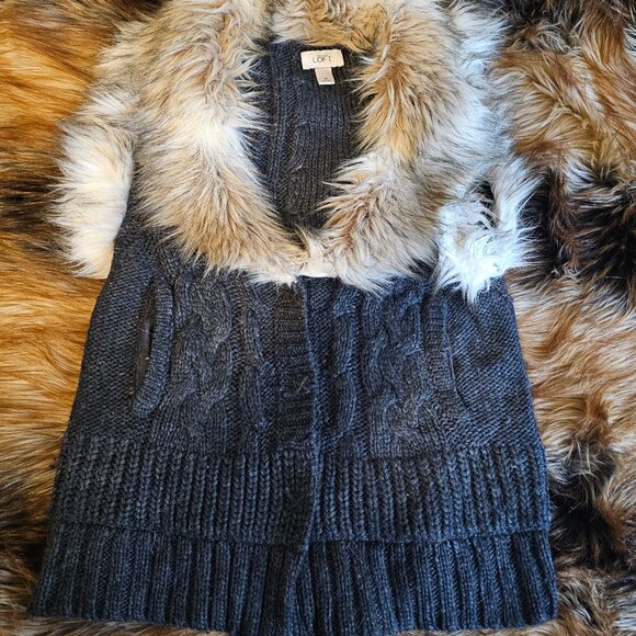 Ann Taylor Loft Bebe Cache Rachel Zoe Vest Cardigan Lot of 4 XXS S M - Picture 8 of 11